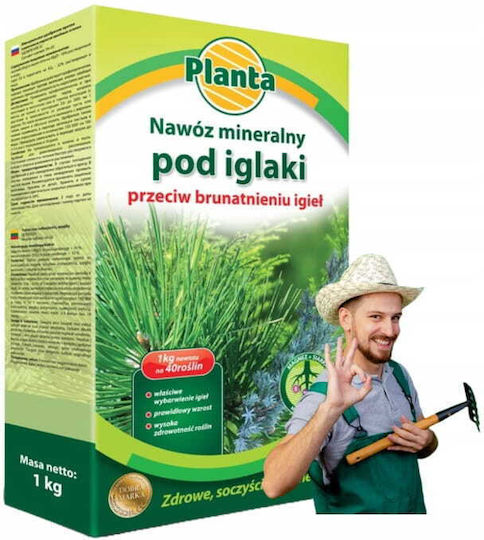 Îngrășământ Mineral Împotriva Îngălbenirii Ace 1kg Granulat Conifere
