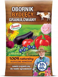 Florovit Organic Granulated Cattle Manure 10l Garden Plants
