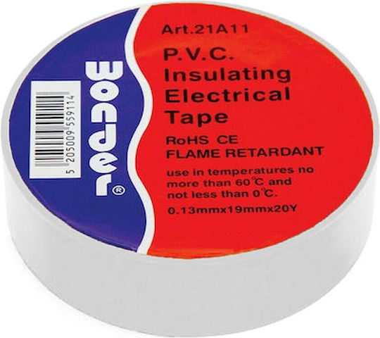 Insulation Tape Electricians Wonter Tape 19mmx20m White