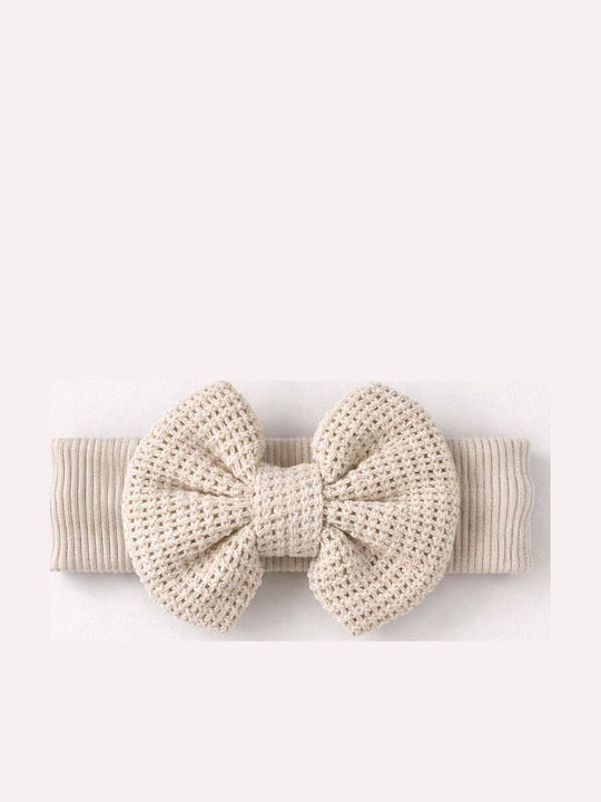 Babexi Kinder Haarband in Beige Farbe
