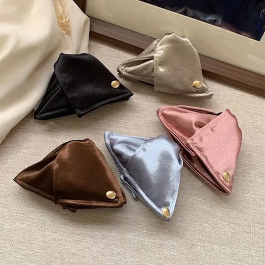 Hair Claw Shark Shape Gold Detail Gray