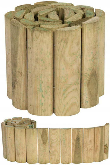 Sobex Wooden Garden Hedge in Green Colour 1m x 15cm