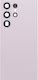 Clappio Replacement Battery Cover Galaxy S23 Ultra Integrated Adhesive Lavender