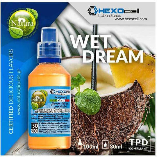 Hexocell Shot de Aromă 30ml/60ml 1 Bucată Cocos Ananas și Vanilie