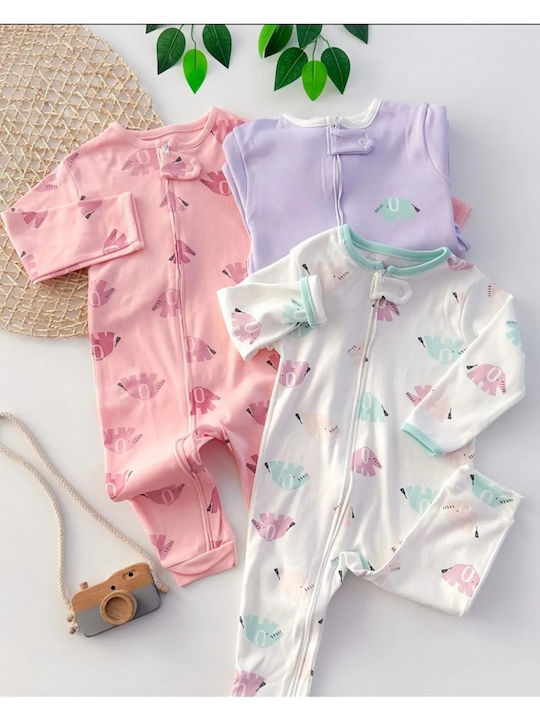 SteweHome Set Gray Onesies 3 Pieces