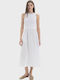 Summer Midi Dress White