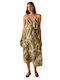 Midi Φόρεμα Rope Palms Print