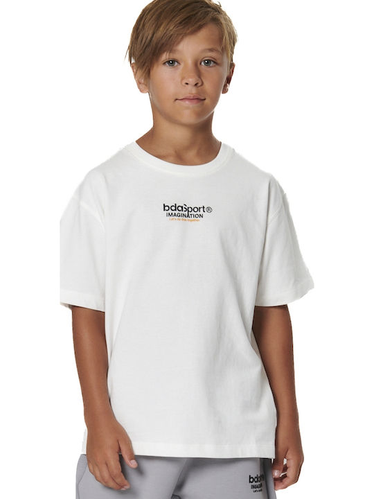 Body Action Tricou Pentru Copii Alb