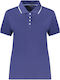Γυναικεία Polo Μπλούζα Blue Blue