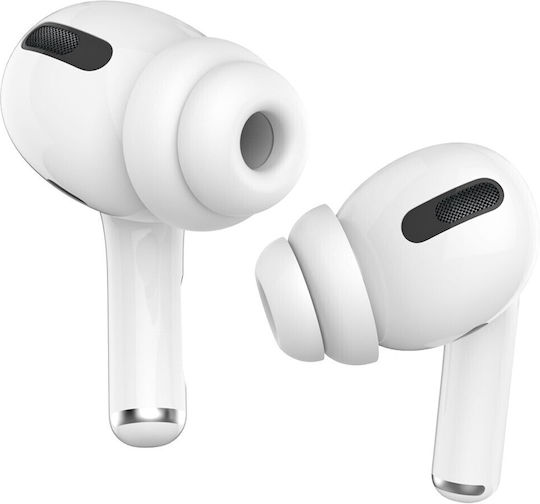AHAstyle PT99-2 Small Silicone Covers in White Color for Apple AirPods Pro