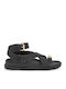 Flatforms Damen Schwarz
