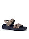 Leather Women's Anatomic Black Sandals
