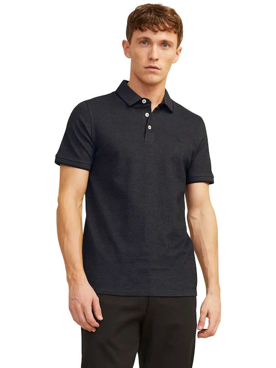 Jack & Jones Polo Bluză Cu Mânecă Scurtă Gri În...