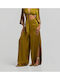 Women's Satin Pantaloons Olive