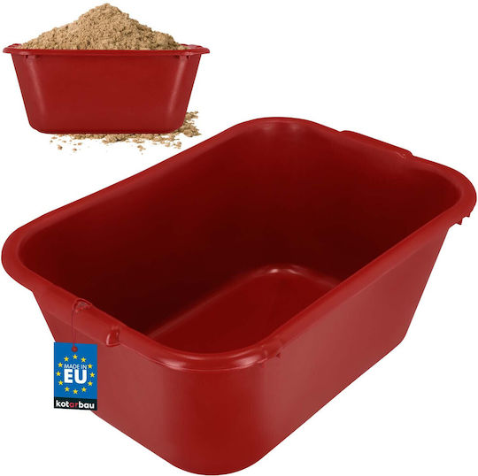 Kotarbau Plastic Mop Bucket Capacity 55lt Red