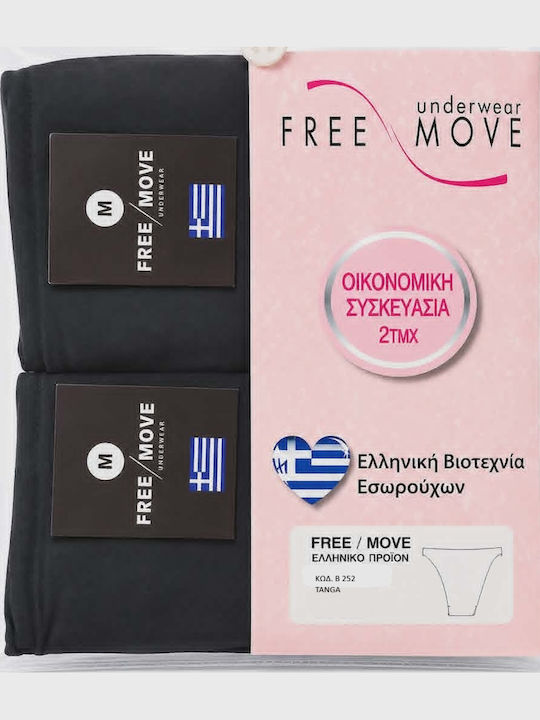 Chiloți Pentru Femei Slip 2Pack Negri