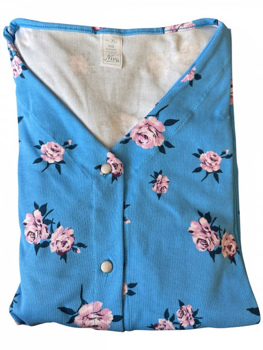 Nina Club Summer Women's Pyjama Set Light Blue p805-