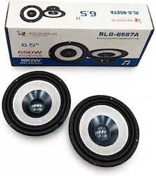 6567A Σετ Ηχεία 6.5" 180W RMS 6567A Σετ Ηχεία 6.5" 180W RMS