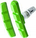 Baradine V-brake Pads 947v Green 70m