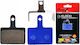 Resin Brake Pads Tektro Auriga Quiet