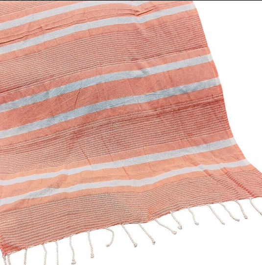 Summertiempo Cotton Orange Beach Towel 90x180cm