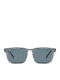 OJO Sunglasses Unisex Sunglasses with Black Wooden Frame and Black Lens