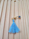 By Anastasia's Art Creations Christening Charm Metal Light Blue 50 Pieces