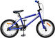 vidaXL 18" Kinderfahrrad BMX Blau