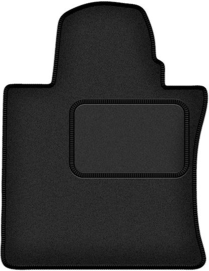 Velour Driver’s Mat Ssangyoung Musso Suv 2018 Black