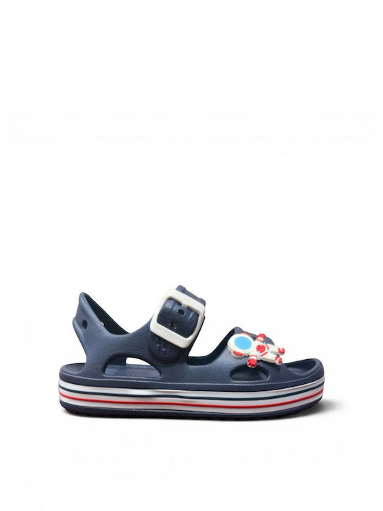 Crocs Παιδικά Ανατομικά Παπουτσάκια Θαλάσσης Μπλε