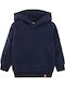 Kinder-Sweatshirt mit Kapuze Blau