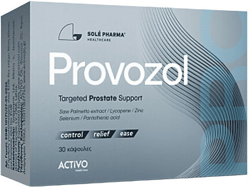 Activo Provozol Συμπλήρωμα για την Υγεία του Προστάτη 30 κάψουλες