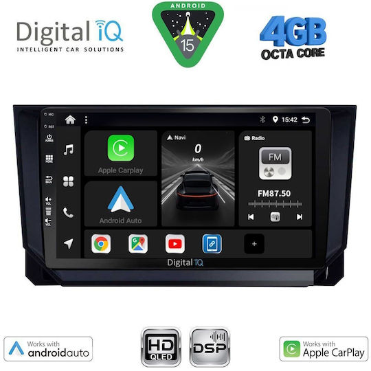 Digital IQ Ηχοσύστημα Αυτοκινήτου για Mazda CX-9 2006-2015 (Bluetooth/USB/WiFi/GPS/Apple-Carplay/Android-Auto) με Οθόνη Αφής 10"