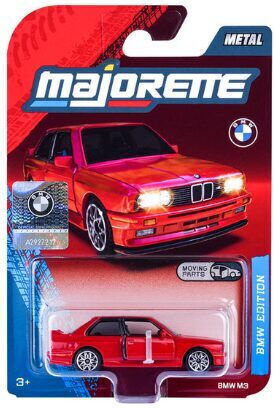 Μοντέλο Αυτοκινήτου Bmw E30 M3 Κόκκινο 1:64 Majorette