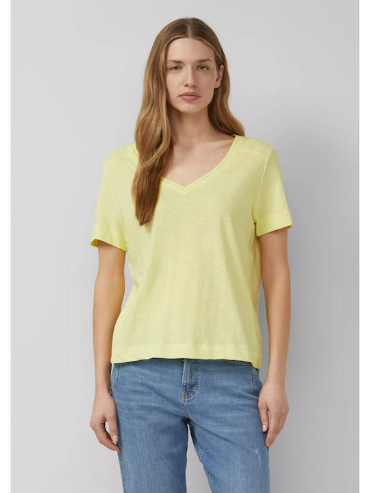 s.Oliver Women's T-shirt Yellow