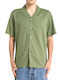 Sakai By Short Sleeve Shirt in Regular Fit Khaki