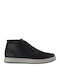 Leder Schwarze Herrenstiefel Wasserdicht
