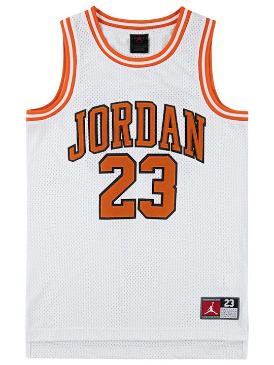 Jordan Παιδική Μπλούζα Λευκή