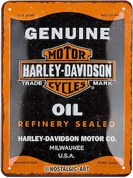 Sign Logo Harley-Davidson Genuine Oil