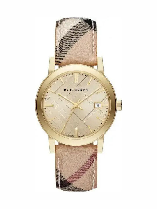 Burberry Кожен Часовник