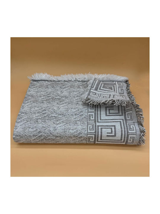 SpitiBazaar Ριχτάρι Πολυθρόνας Chenille 180x180εκ. Μπεζ