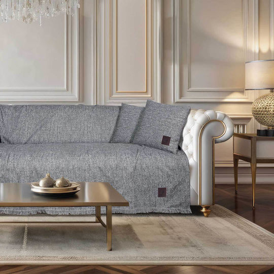 Greenwich Polo Club 3988 Three-Seater Sofa Throw 180x300cm Grey Greenwich Polo Club 3988 Three-Seater Sofa Throw 180x300cm Grey