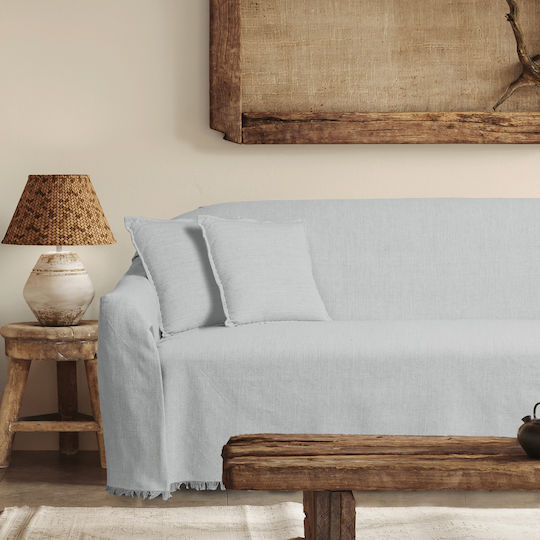 Das Home Τριθέσιου Καναπέ Π180xΜ300cm Grey Das Home Τριθέσιου Καναπέ Π180xΜ300cm Grey