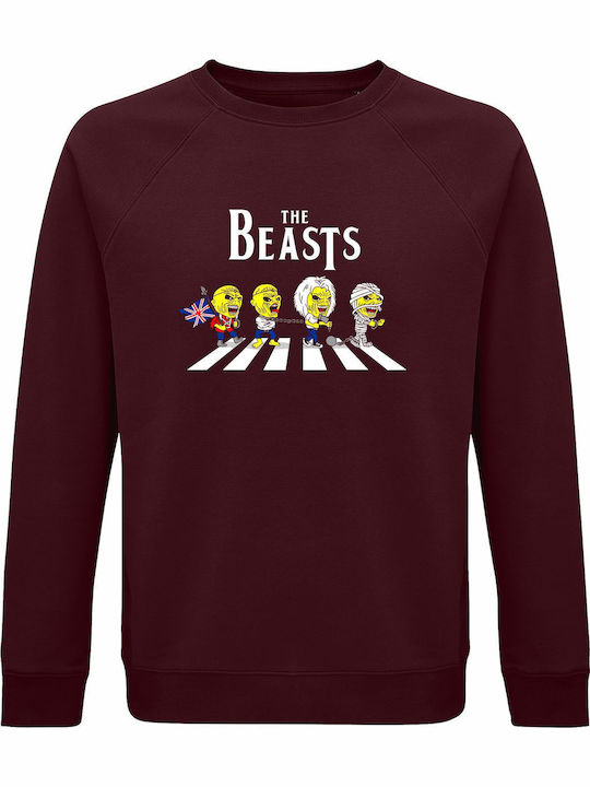 Sweatshirt Organic Unisex " Iron Maiden Walk Be...