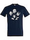 Unisex T-shirt Iron Maiden Rhapsody Marineblau