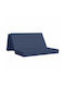 vidaXL Floor Pillow Blue 67x160cm