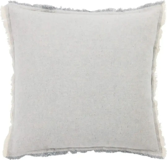 Das Home Zierkissen 0301 Grau 45x45cm Das Home Zierkissen 0301 Grau 45x45cm