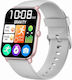 Gravity GT36-2 45mm Smartwatch με Παλμογράφο (Rose Gold / Gray)