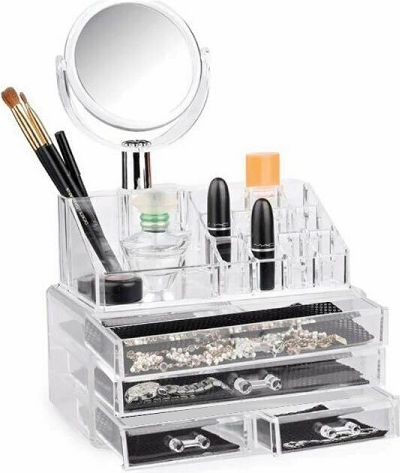Kosmetik Organizer mit 4 Schubladen