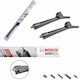 Set Ștergătoare Parbriz Față Toyota Land Cruiser 3p 2002–2009 55/53cm Bosch